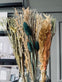 Evighedsbuket med vase - Mix farver 36cm - VIAMAJA.DK