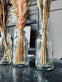 Evighedsbuket med vase - Mix farver 36cm - VIAMAJA.DK
