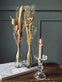 Evighedsbuket med vase - Mix farver 57cm - VIAMAJA.DK