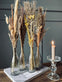 Evighedsbuket med vase - Mix farver 57cm - VIAMAJA.DK