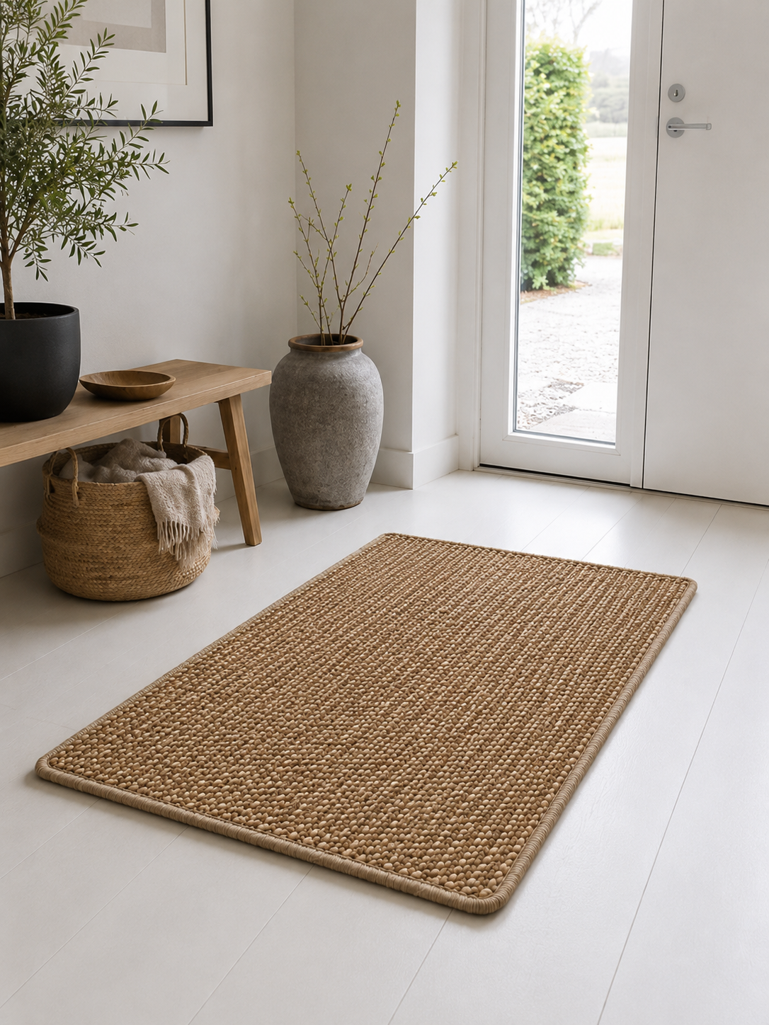 Matte BOUCLE - flere størrelser