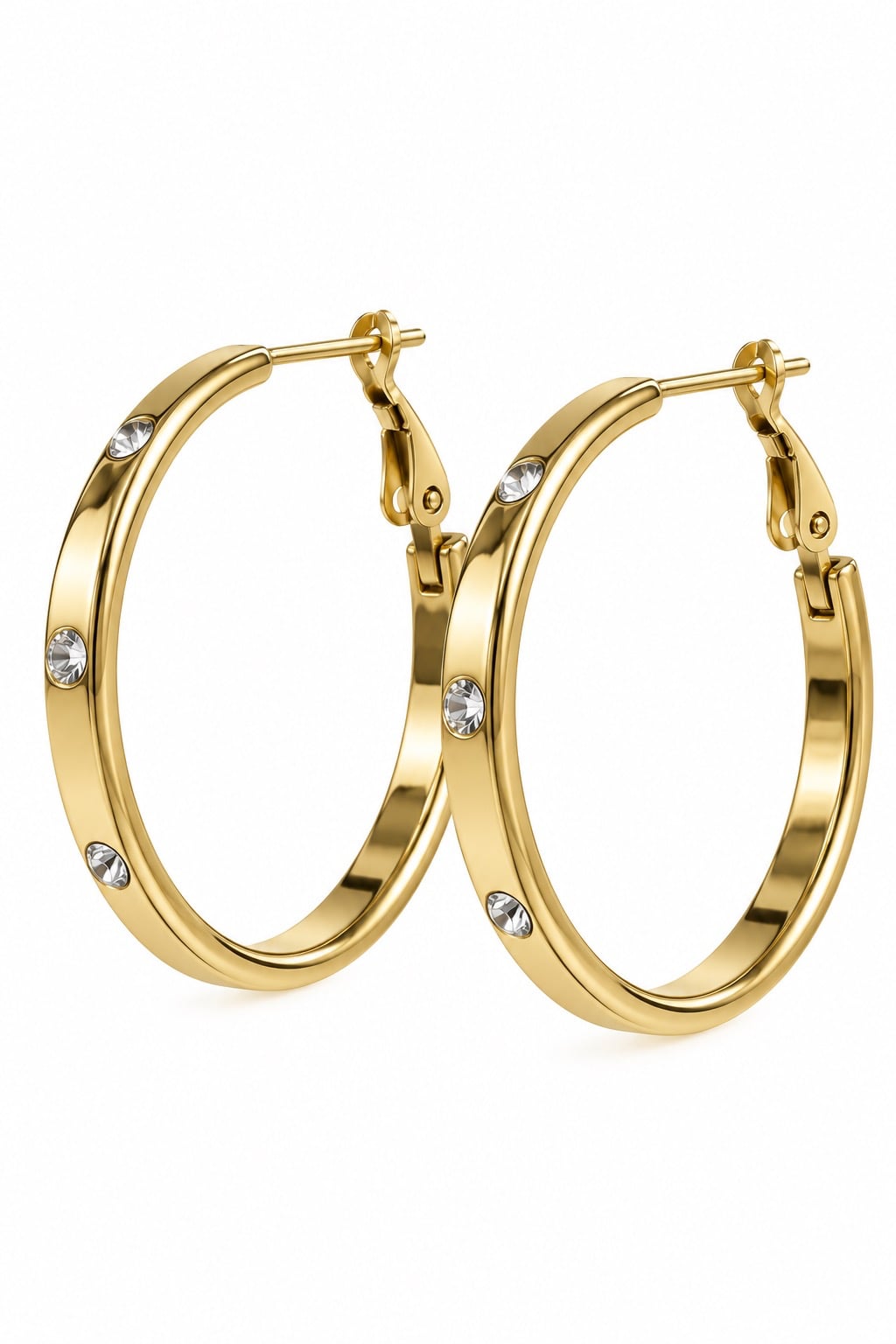 Øreringer Mindy 18k gullbelagt