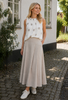 Bluse-topp Lucina - Beige
