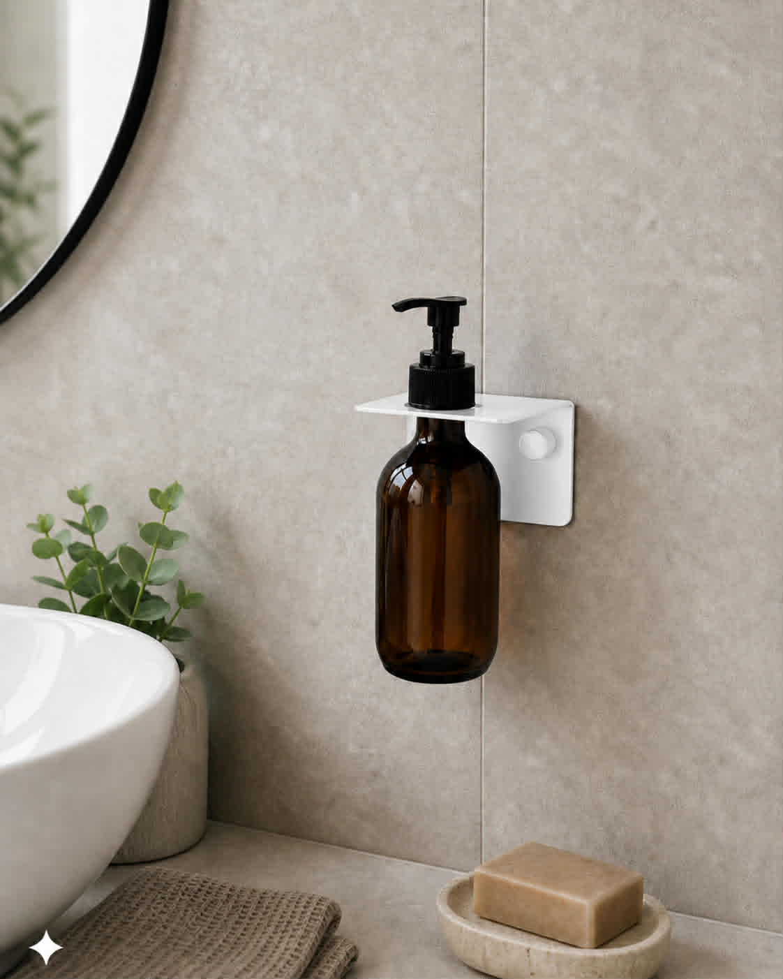 Oppheng til dispenser - White