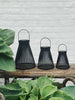 Lanterne med solceller - GARDEN BLACK 14cm