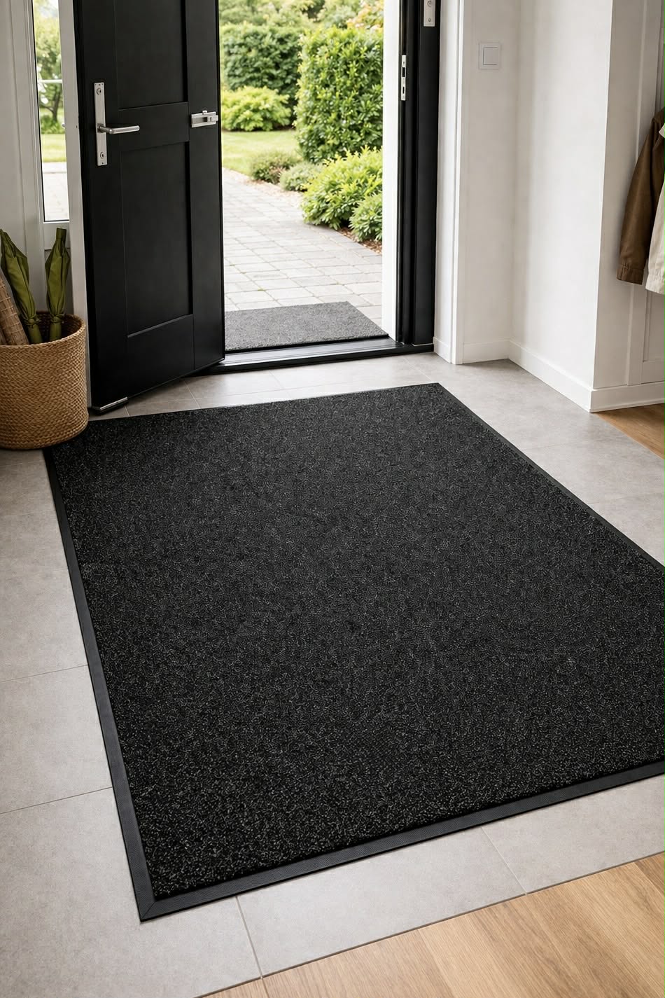 Smussmatte 120×180 cm - Svart