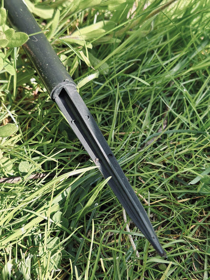 Fakkel med solceller – Glaskugle black mini - VIAMAJA.DK