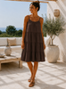 Sommerskjole Velina moro brown