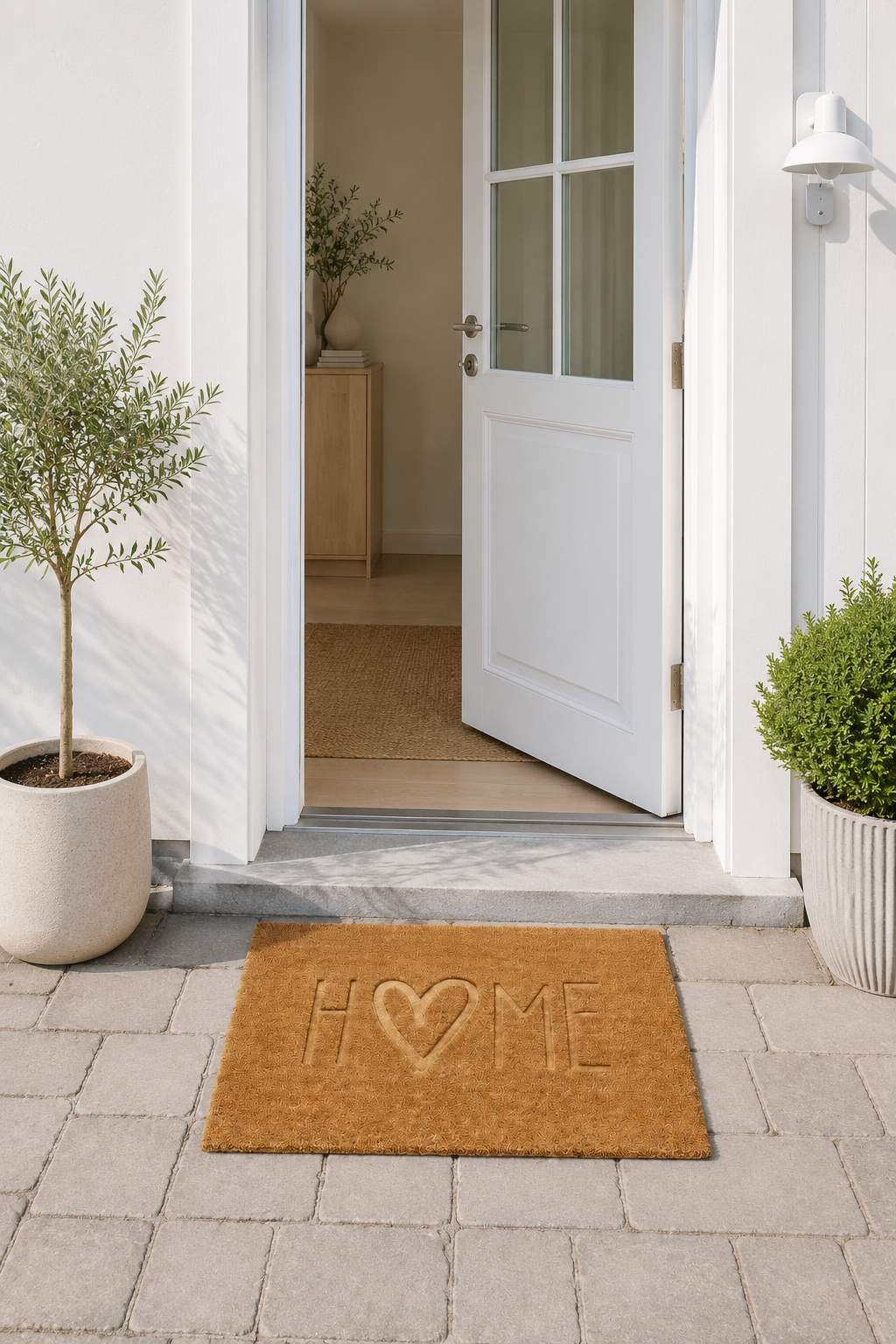 Dørmatte HOME kokos 90×60