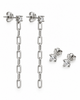 Mix box m. 4 øreringer - Jessica Sterling silver