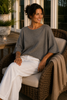 Bluse Sia Taupe – Oversize