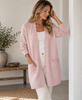 Cardigan soft rose