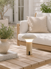 Oppladbar lampe til inne og ute