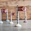 Flagg keramikk – Mix H 14cm