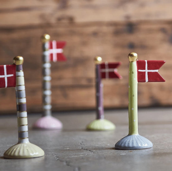 Flag keramik – Mix H 19 cm - VIAMAJA.DK