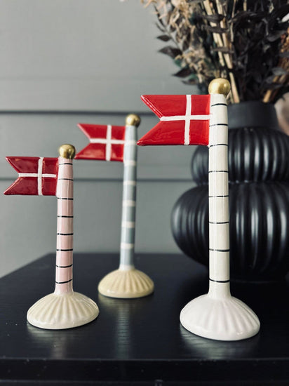 Flag keramik - Mix H 19cm - VIAMAJA.DK