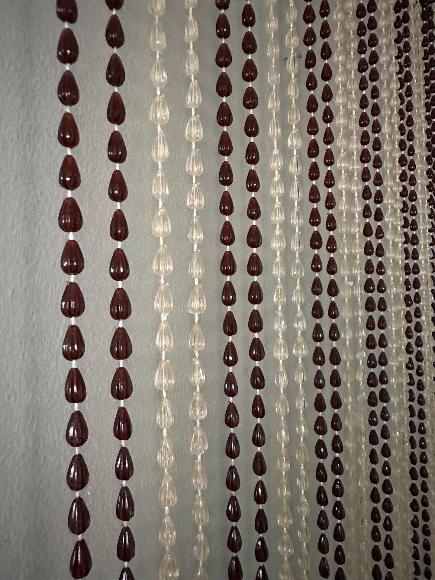 Forhæng i flotte perler – 90 x 200 cm - VIAMAJA.DK