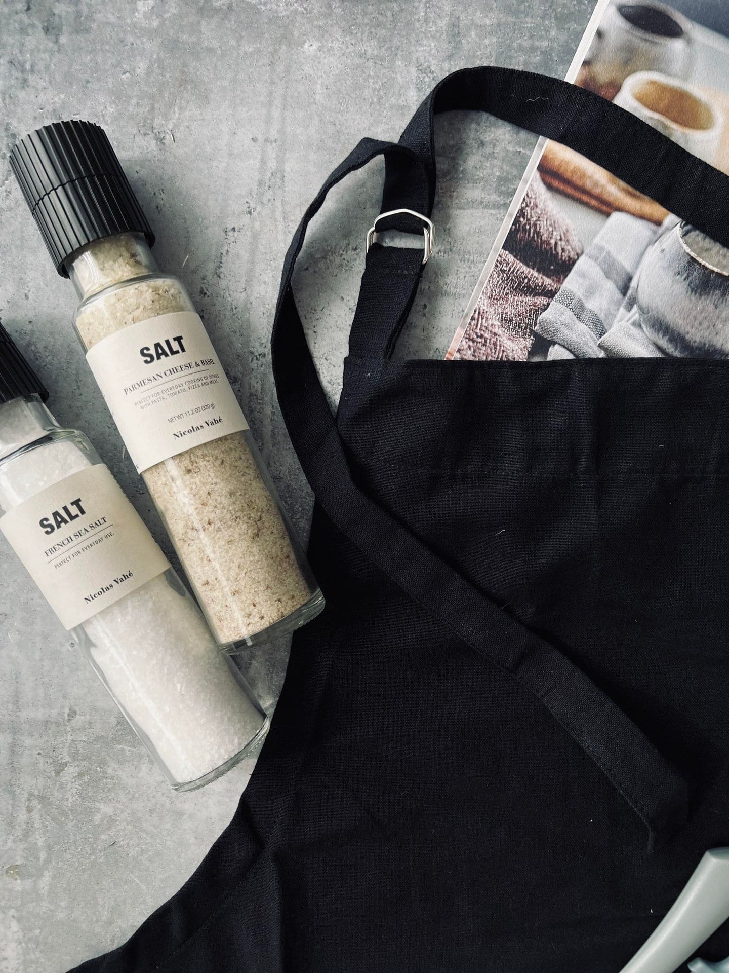 Forklæde - Sort - VIAMAJA.DK