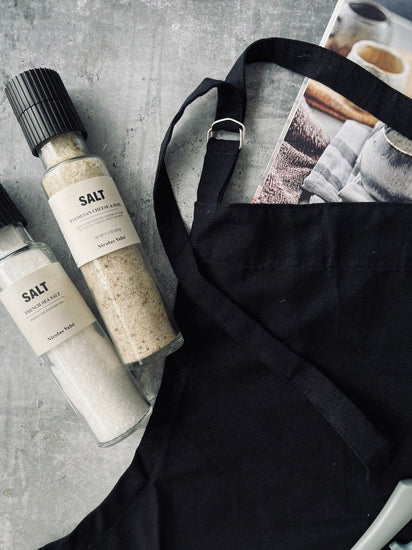 Forklæde - Sort - VIAMAJA.DK