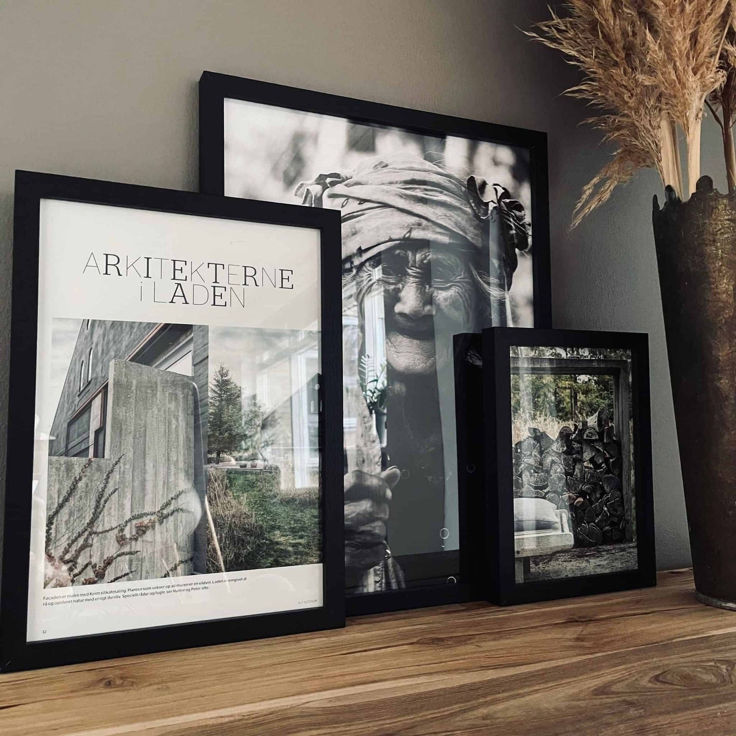 Fotoramme Sort – 21X29,7cm - VIAMAJA.DK