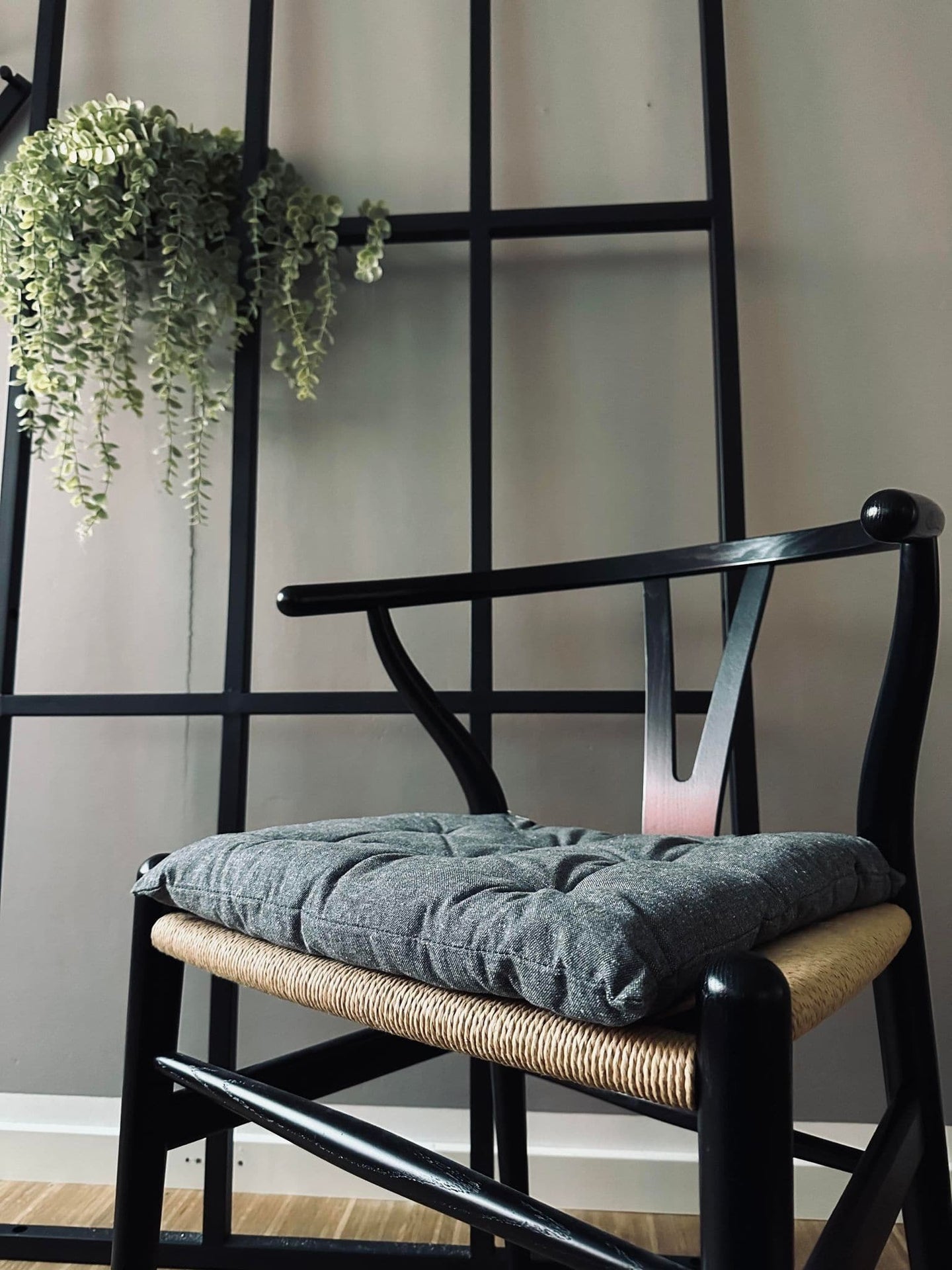 Futon 40×40 Grå bomuld - VIAMAJA.DK