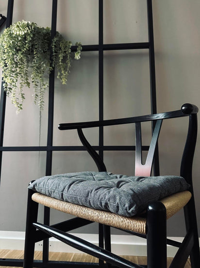 Futon 40×40 Grå bomuld - VIAMAJA.DK