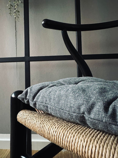 Futon 40×40 Grå bomuld - VIAMAJA.DK