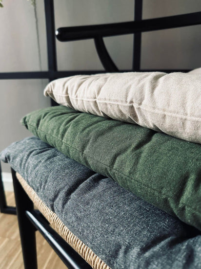 Futon 40×40 Natur bomuld - VIAMAJA.DK
