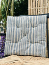 Futon 40×40 SKAGEN blå/natur