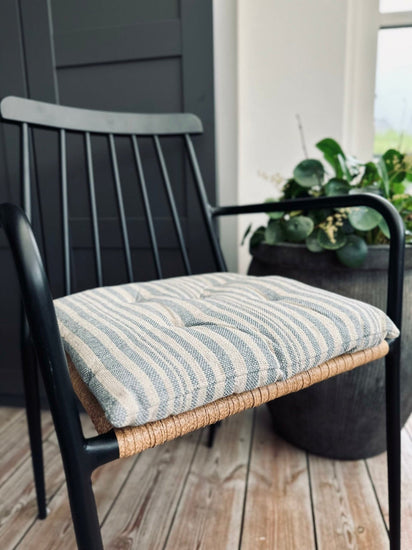 Futon 40×40 SKAGEN blå/natur - VIAMAJA.DK