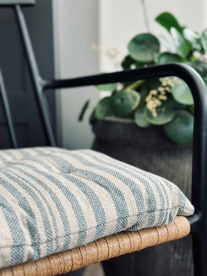 Futon 40×40 SKAGEN blå/natur - VIAMAJA.DK