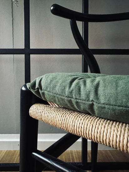 Futon 40x40 Grøn bomuld - VIAMAJA.DK