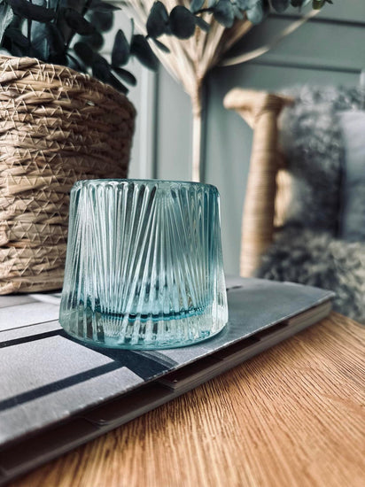 Fyrfadsstage Aqua - VIAMAJA.DK