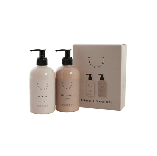 Gavesæt Shampoo og balsam – Simple goods - VIAMAJA.DK