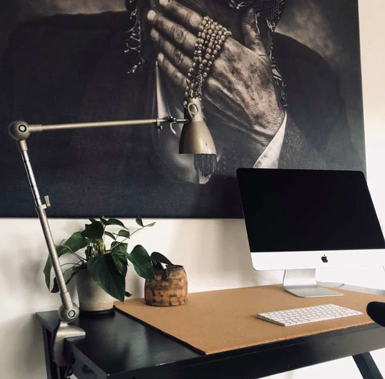 Gl. Fransk arkitektlampe med knæk - VIAMAJA
