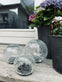 Glasbollar med solceller - Set om 3 st - VIAMAJA.DK