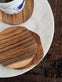 Glasbrik / Coaster - 4 stk Rund - VIAMAJA.DK