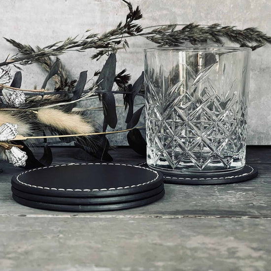 Glasbrikker – 4 stk Sort - VIAMAJA.DK