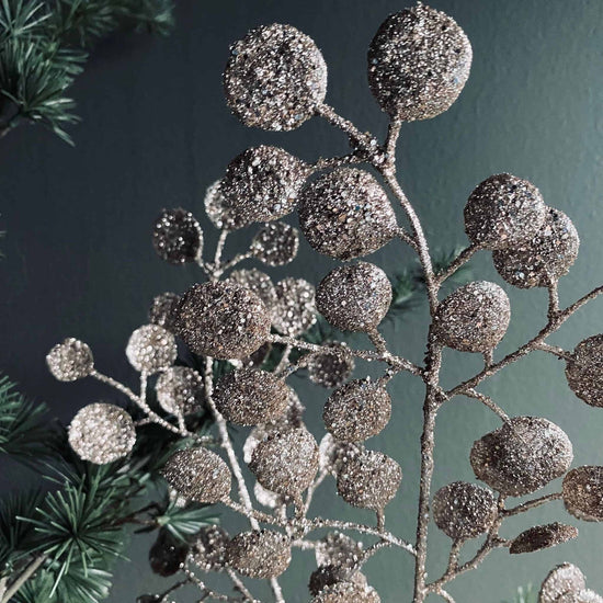 Gren med glimmer dots - VIAMAJA.DK