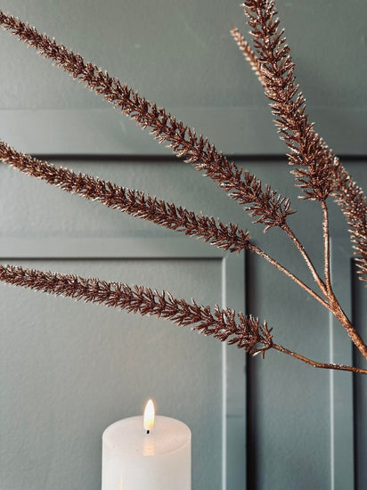 Gren med glitter - Brown - VIAMAJA.DK