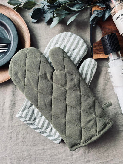 Grillhandske - Quilt Salvie - VIAMAJA.DK
