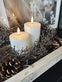 Guirlande med glimmer - 150cm Brown - VIAMAJA.DK