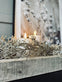 Guirlande med glimmer - 150cm champagne - VIAMAJA.DK