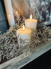 Guirlande med glitter - 150 cm champagne