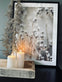 Guirlande med glimmer - 150cm champagne - VIAMAJA.DK