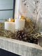 Guirlande med glimmer - 150cm Gold - VIAMAJA.DK