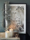 Guirlande med glimmer - 150cm Silver - VIAMAJA.DK