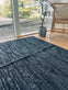 Gulvtæppe – 140x200cm sort læder - VIAMAJA.DK