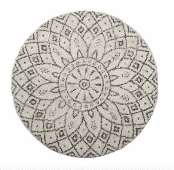 Gulvtæppe BOHEME dia 120cm - VIAMAJA.DK