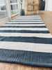 Gulvteppe BRED STRIB 70x200cm koks / natur